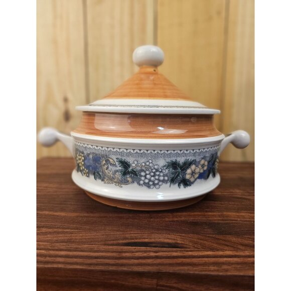 Vintage Goebel Burgund Serving Set - Picture 12 of 16